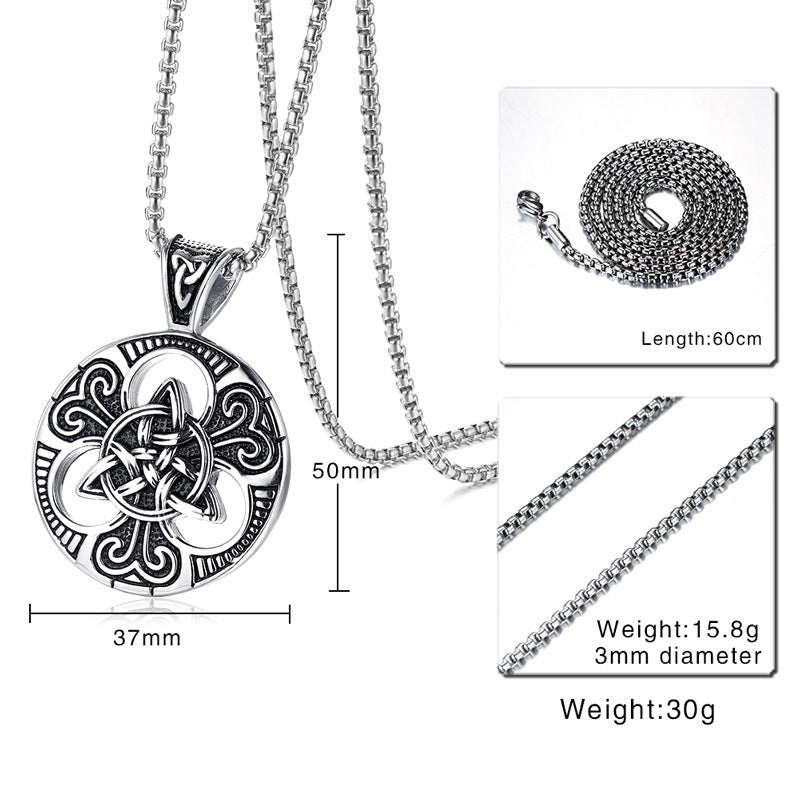 Celtic Trinity Pendant Necklace Celtic Trinity Pendant Necklace - Image 2