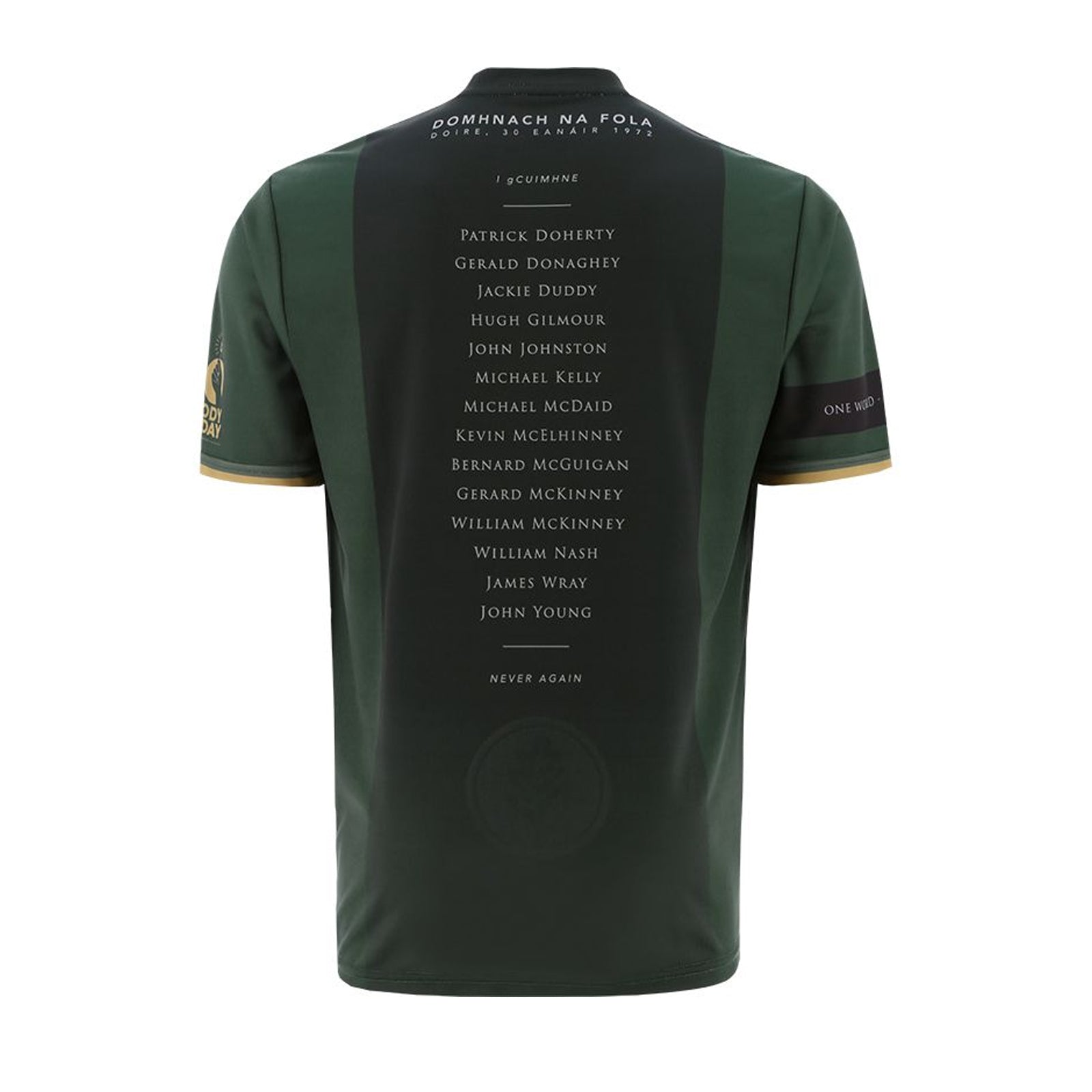 Derry - Bloody Sunday Commemoration Jersey Derry - Bloody Sunday Commemoration Jersey - Image 2