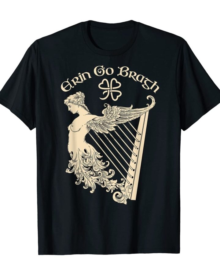 Erin Go Bragh Irish Harp T-Shirt