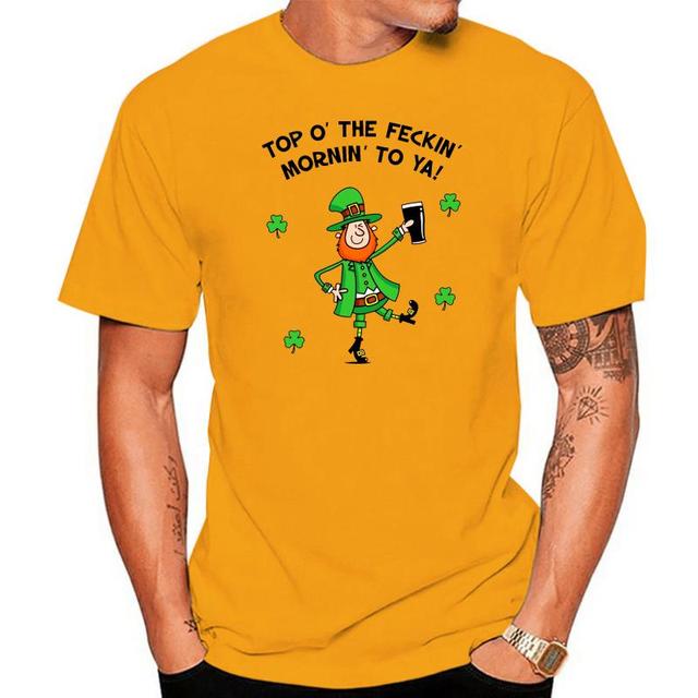 Leprechaun Top Mornin T-shirt Leprechaun Top Mornin T-shirt - Image 2