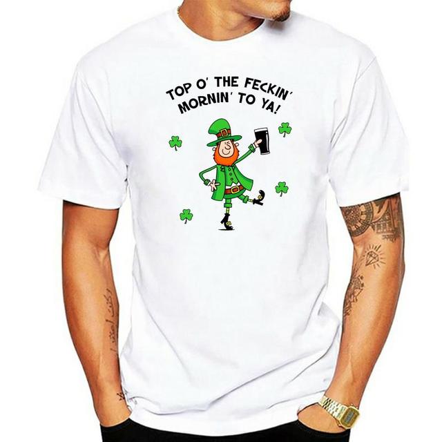 Leprechaun Top Mornin T-shirt Leprechaun Top Mornin T-shirt - Image 4