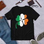 Four Leaf Clover Tri-Colour T-Shirt