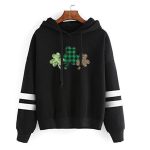 Plaid And Leopard 2024 Shamrock Hoodie