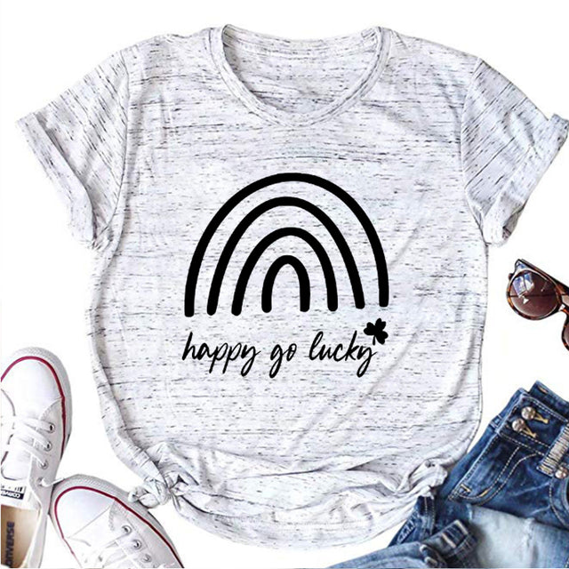 Happy Go Lucky Irish T-Shirt Happy Go Lucky Irish T-Shirt - Image 7