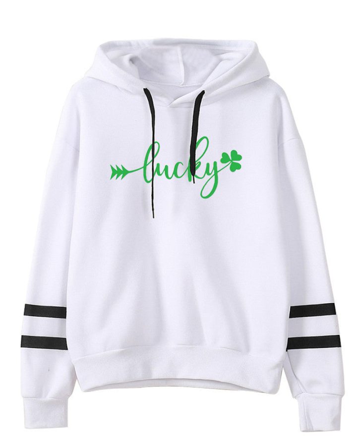 Lucky Shamrock 2023 Irish Pride Hoodie