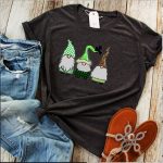 Lucky Three Gnome Design Gnomes Shirt Lucky Three Gnome Design Gnomes Shirt