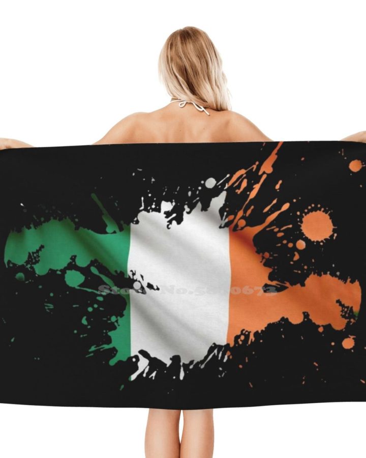 Tri-colour Beach Towel