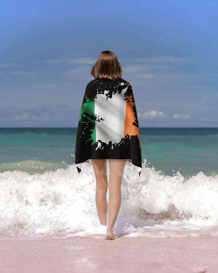 Alternative view of Tri-colour Beach Towel