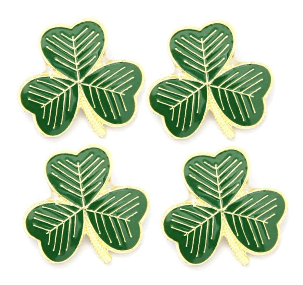 Shamrock Lapel Pin Badge Shamrock Lapel Pin Badge - Image 2