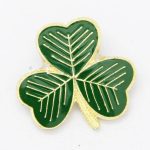 Shamrock Lapel Pin Badge