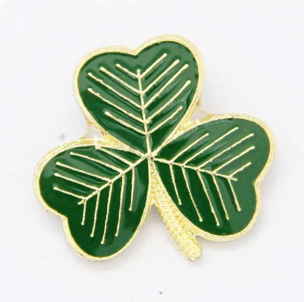 Shamrock Lapel Pin Badge Shamrock Lapel Pin Badge