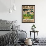 Crok Vintage Blarney Castle Travel Poster 1920-1940 Crok Vintage Blarney Castle Travel Poster 1920-1940
