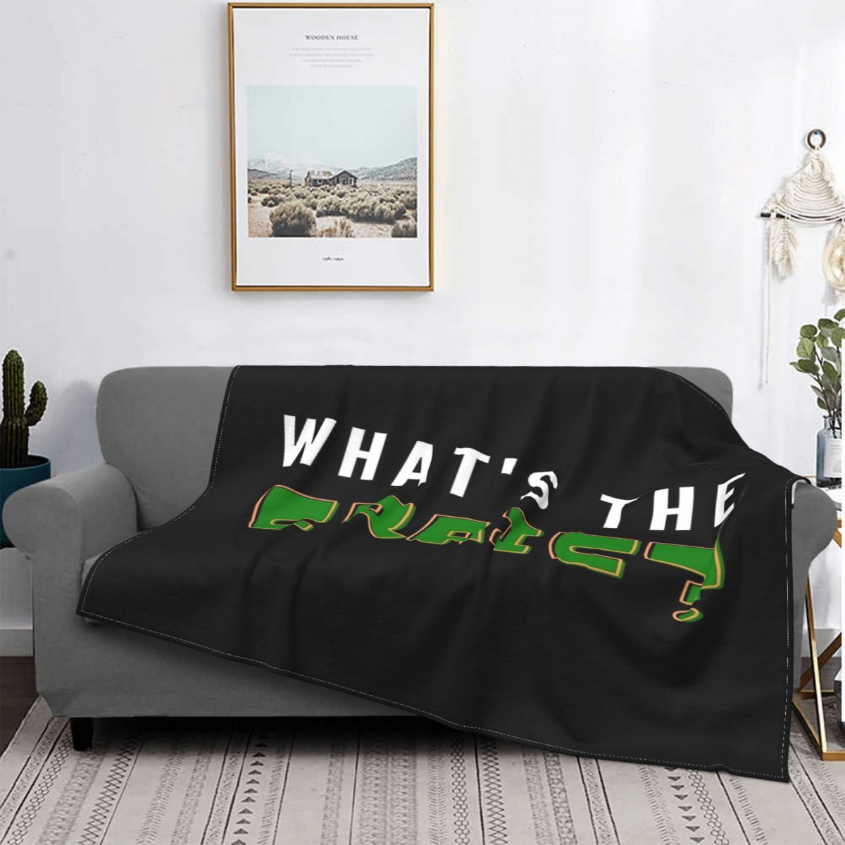 What's The Craic Blanket What's The Craic Blanket