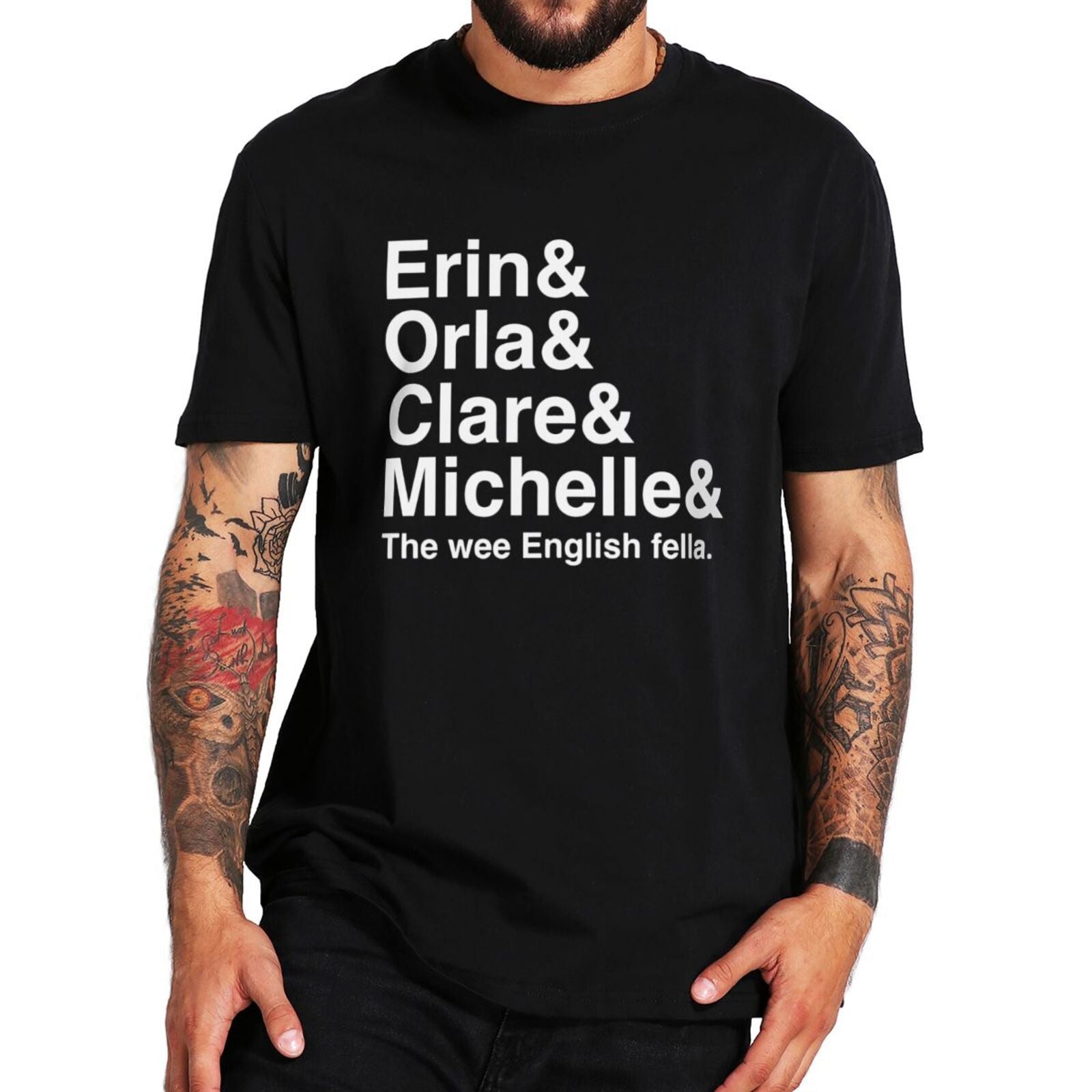 Derry Michelle & The Wee English Fella T-Shirt Derry Michelle & The Wee English Fella T-Shirt