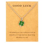 Lucky Four-leaf Clover Necklaces