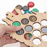 Ireland Beer Cap Map Wall Art