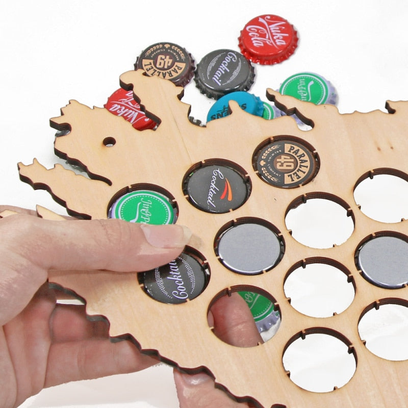 Ireland Beer Cap Map Wall Art Ireland Beer Cap Map Wall Art - Image 3