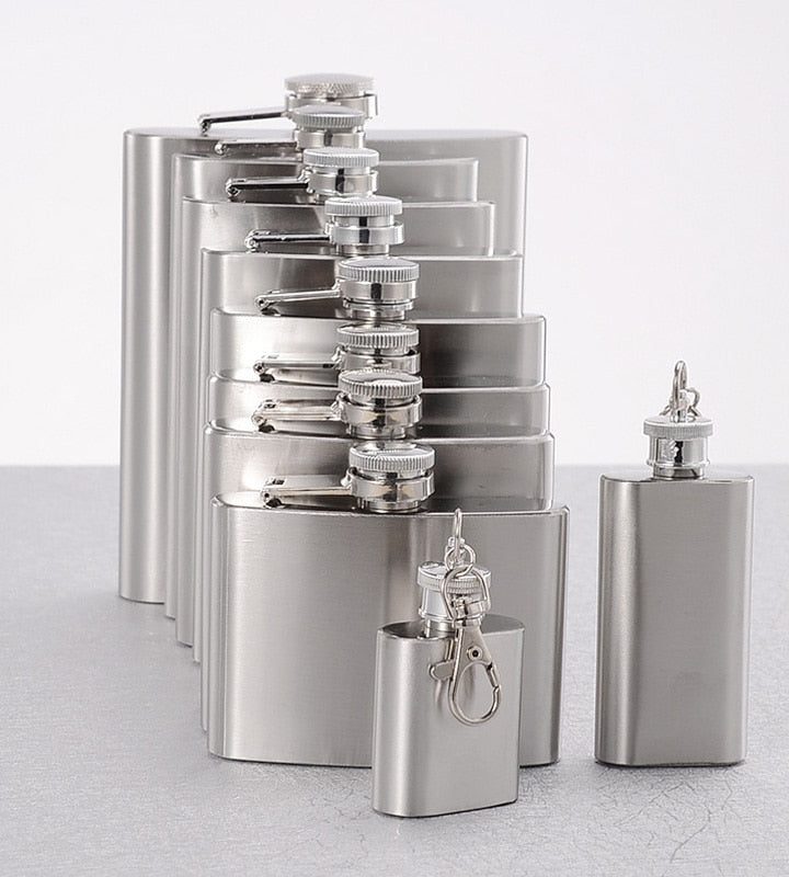 Stainless Steel Whisky Hip Flasks