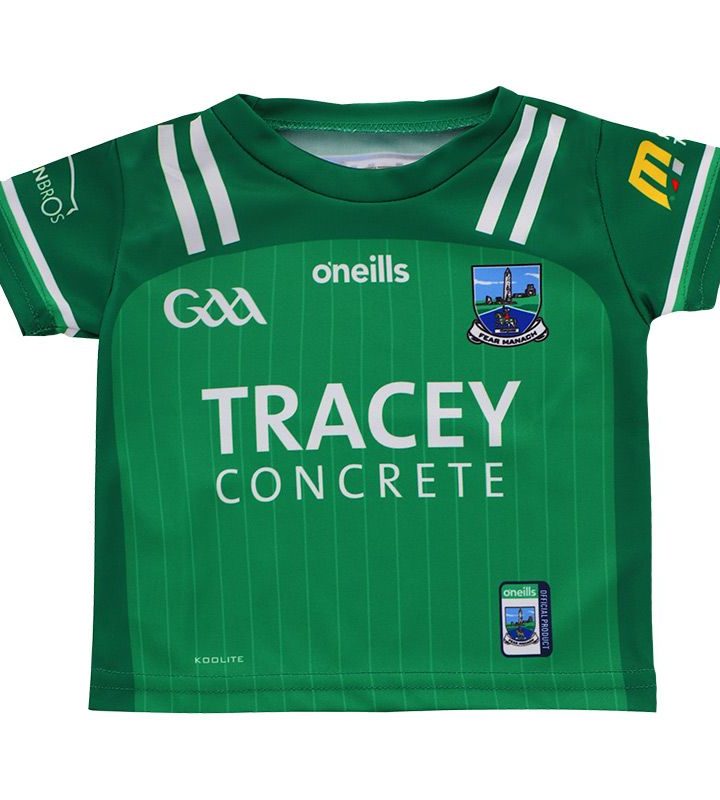 Fermanagh GAA Baby 2024 2 Stripe Home Jersey