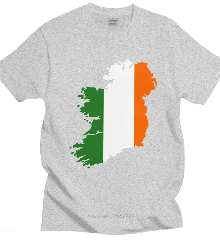 Ireland Flag Map T-shirt Ireland Flag Map T-shirt