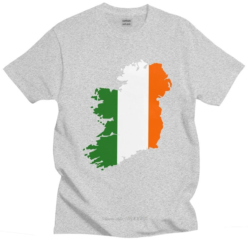 Ireland Flag Map T-shirt Ireland Flag Map T-shirt - Image 7