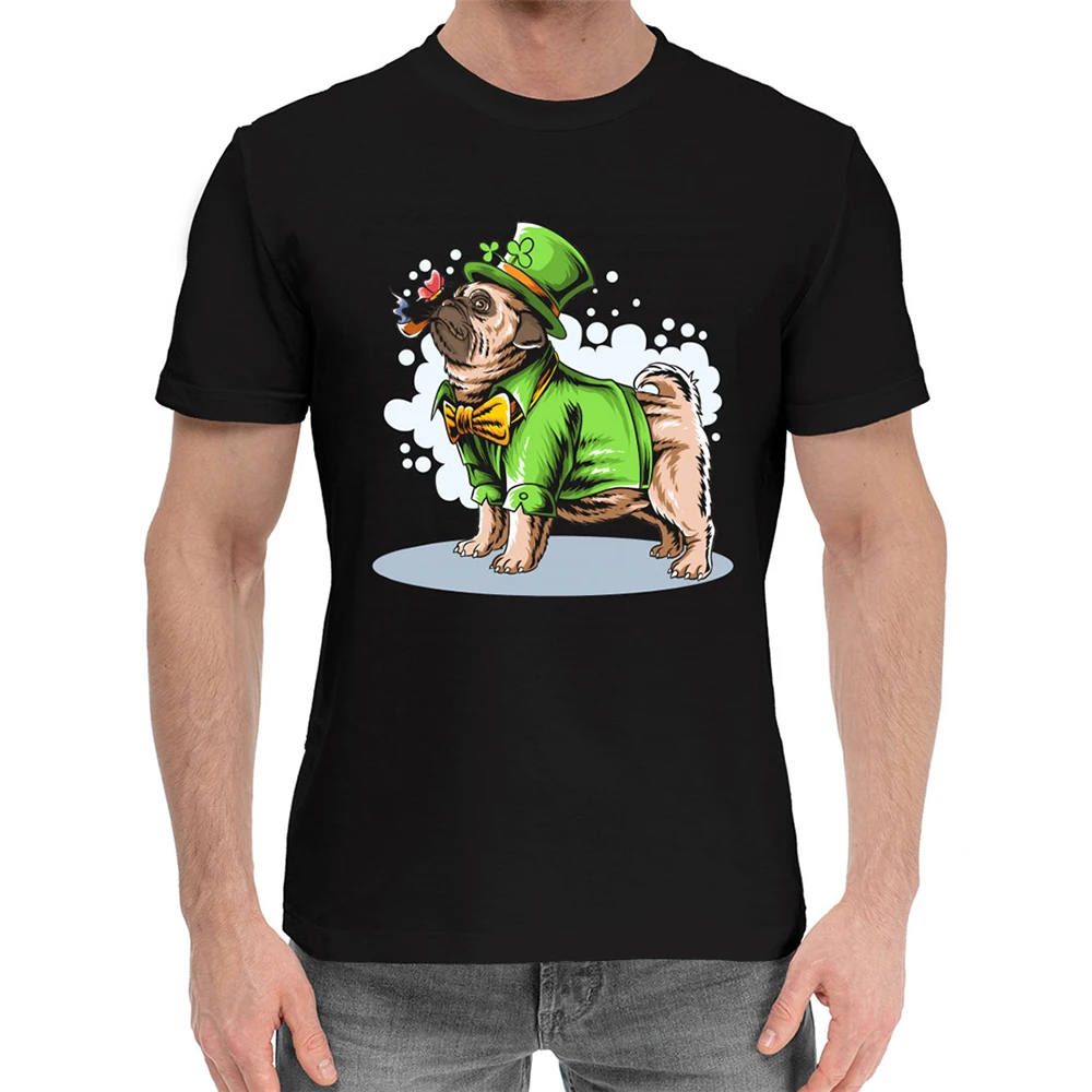 Pug Dog Ireland St. Patrick's Day T-shirt Pug Dog Ireland St. Patrick's Day T-shirt