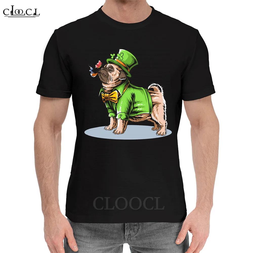 Pug Dog Ireland St. Patrick's Day T-shirt Pug Dog Ireland St. Patrick's Day T-shirt - Image 10