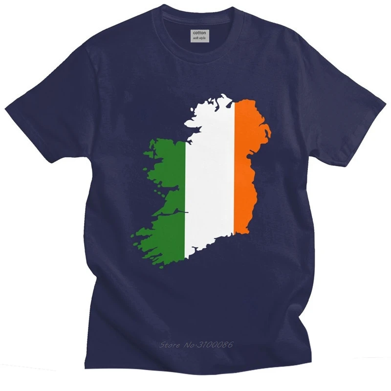 Ireland Flag Map T-shirt Ireland Flag Map T-shirt - Image 10
