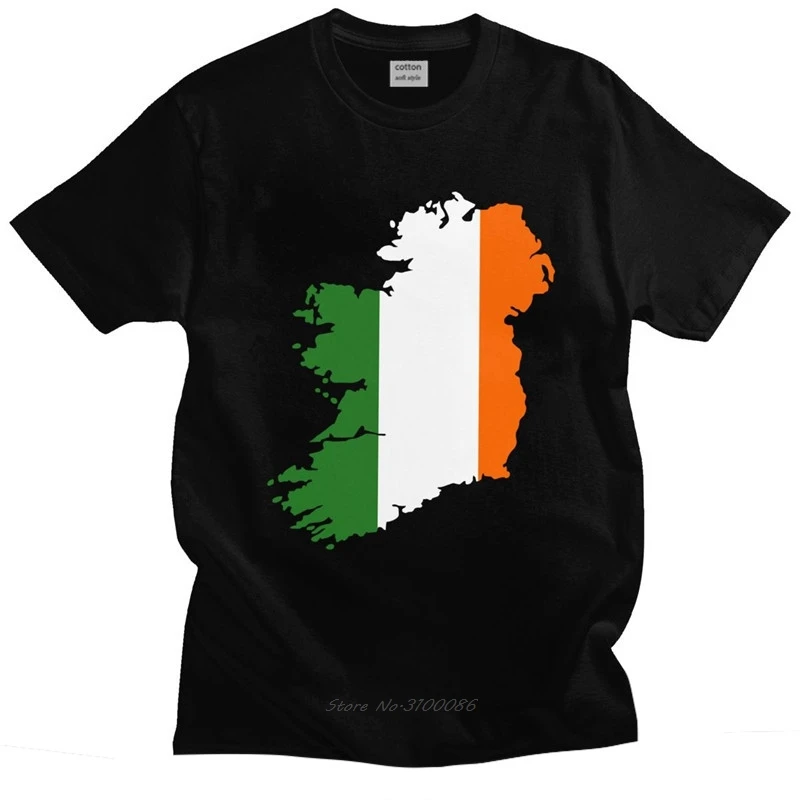Ireland Flag Map T-shirt Ireland Flag Map T-shirt - Image 6