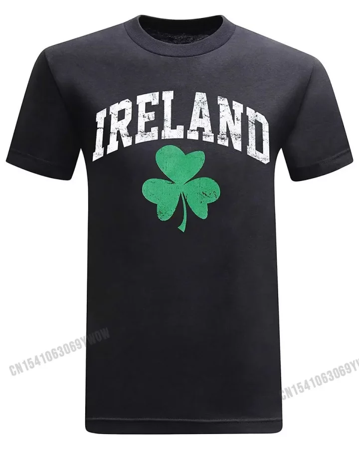 Alternative view of Irish Shamrock T-shirt