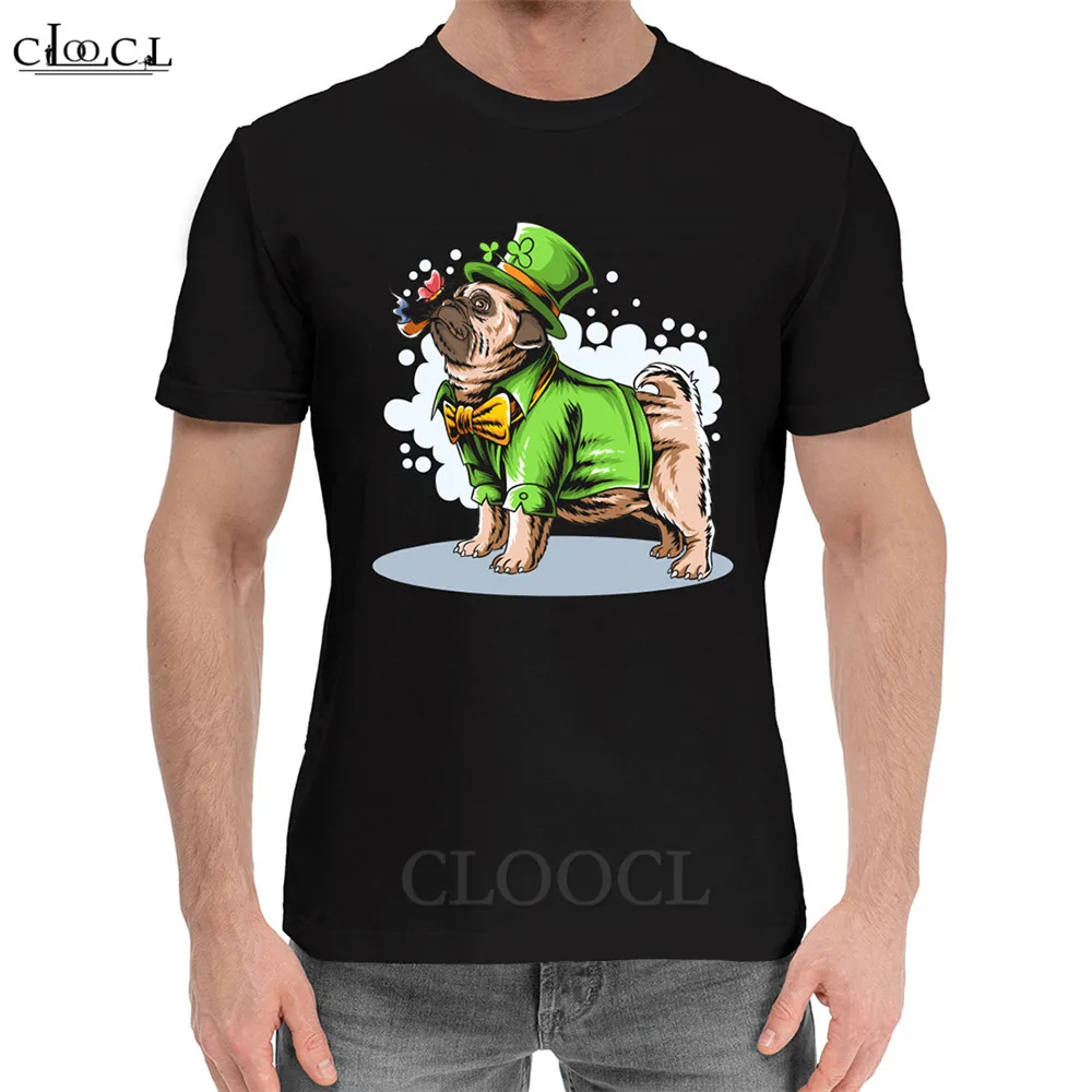 Pug Dog Ireland St. Patrick's Day T-shirt Pug Dog Ireland St. Patrick's Day T-shirt - Image 6