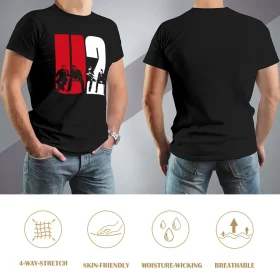 U2 Irish Rock Band T-shirt