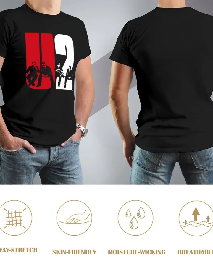 Alternative view of U2 Irish Rock Band T-shirt