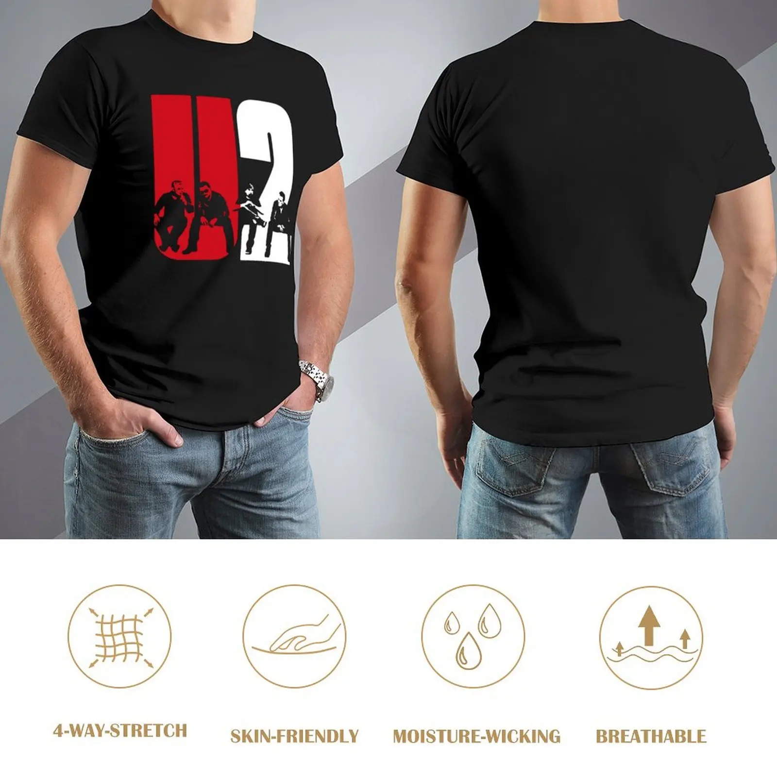 U2 Irish Rock Band T-shirt U2 Irish Rock Band T-shirt - Image 2