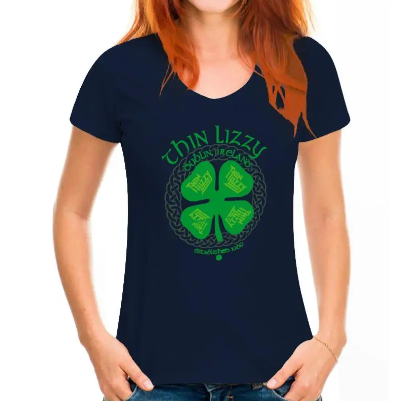 Thin Lizzy Clover T-shirt Thin Lizzy Clover T-shirt - Image 9