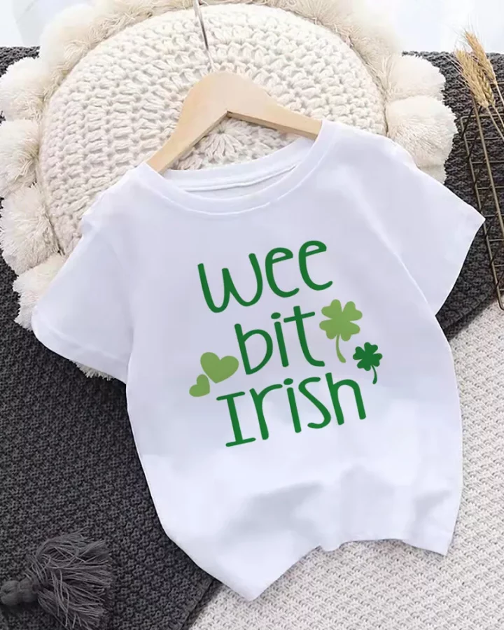 Part Irish All Trouble Print T-shirt Part Irish All Trouble Print T-shirt