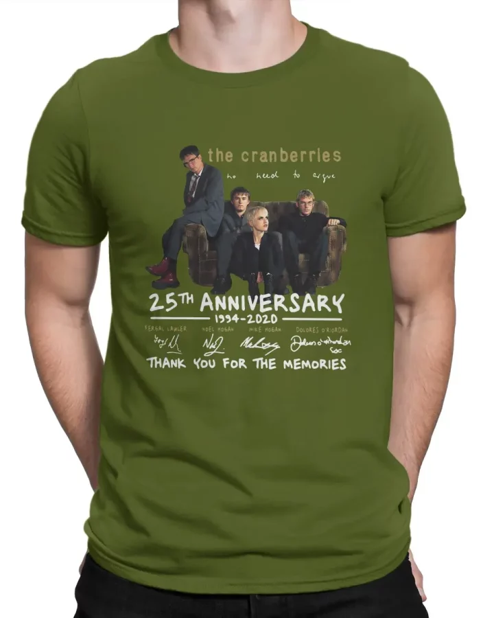 Cranberries 25th Anniversary T-shirt Cranberries 25th Anniversary T-shirt