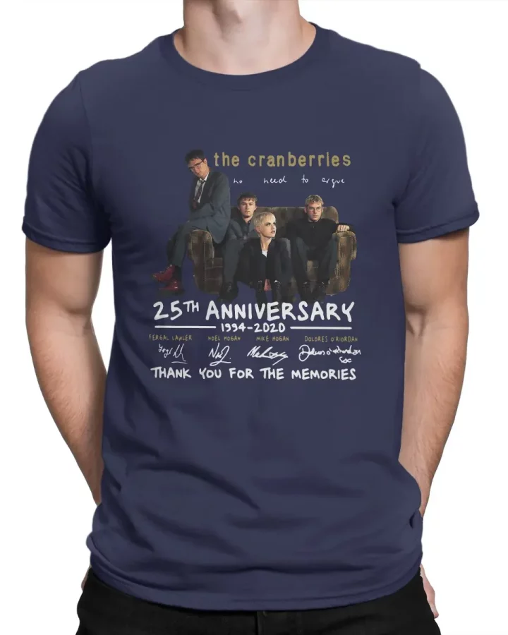Cranberries 25th Anniversary T-shirt Cranberries 25th Anniversary T-shirt