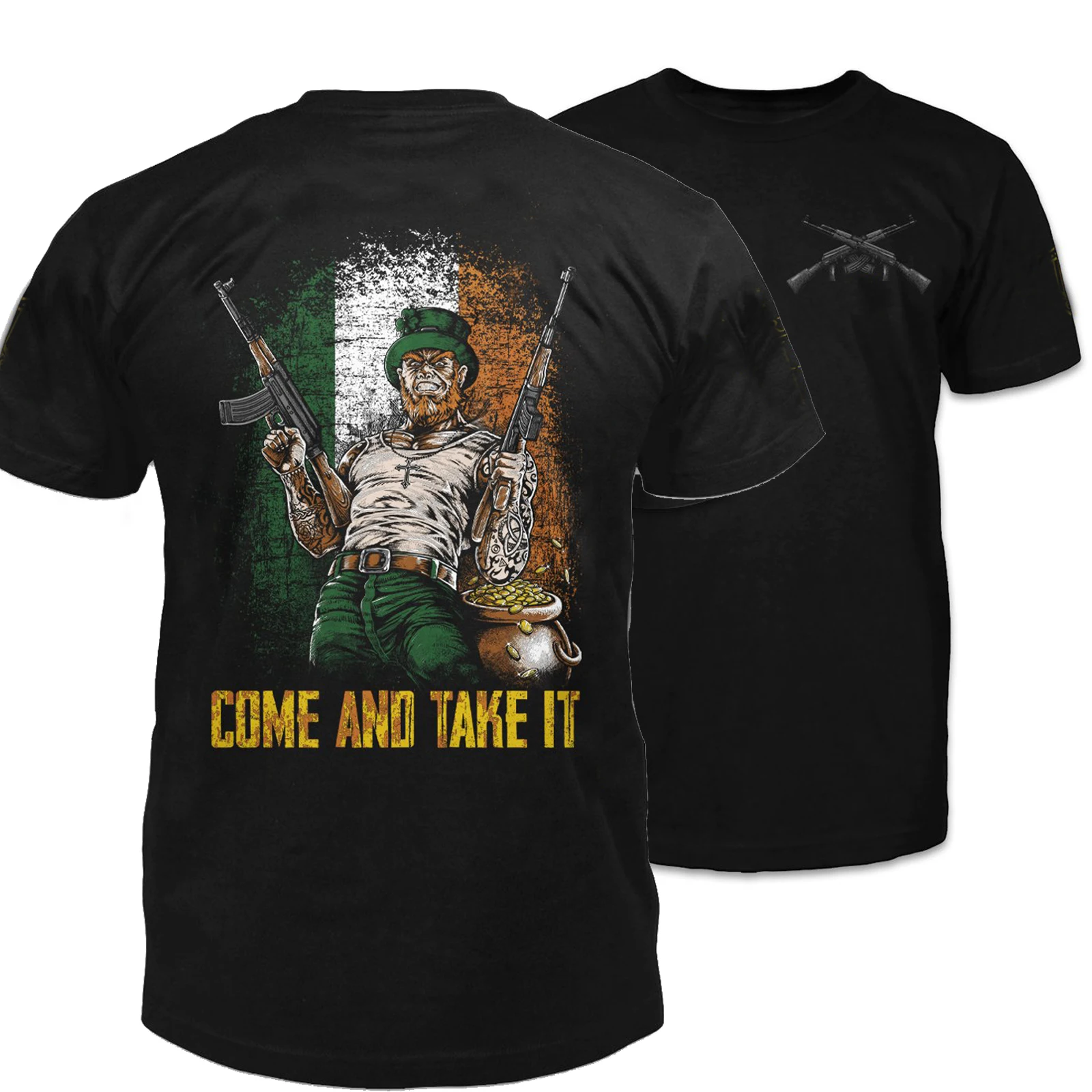 Irish Style Gun Rights T-shirt Irish Style Gun Rights T-shirt
