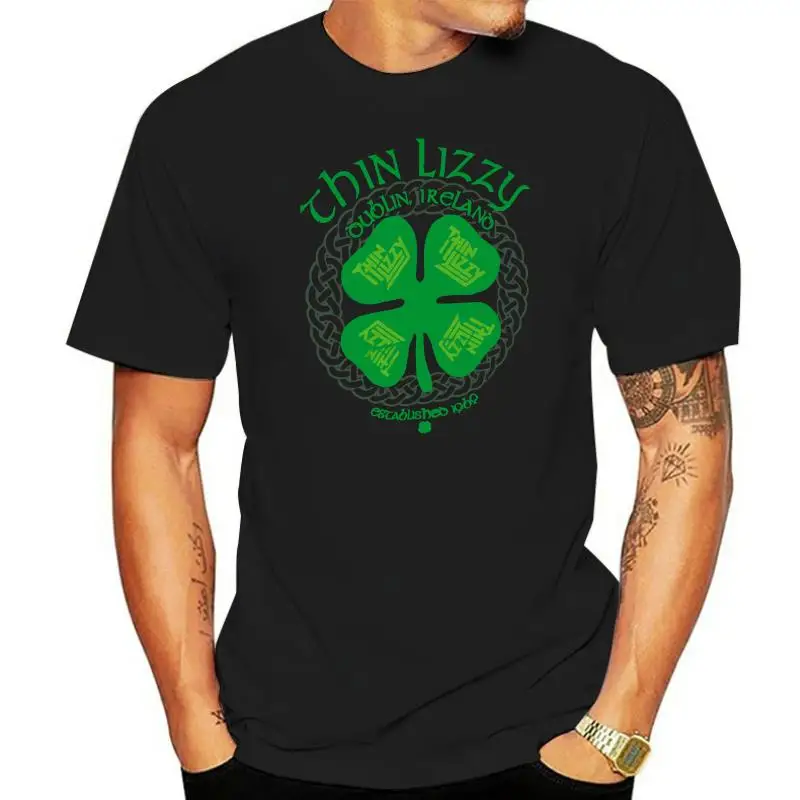 Thin Lizzy Clover T-shirt Thin Lizzy Clover T-shirt - Image 3