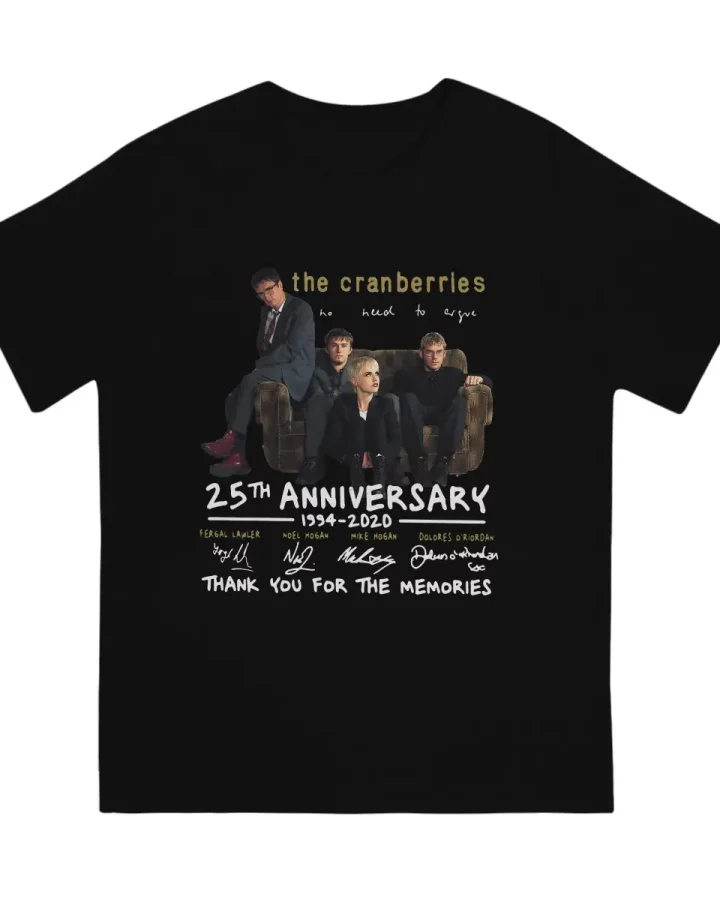 Alternative view of Cranberries 25th Anniversary T-shirt