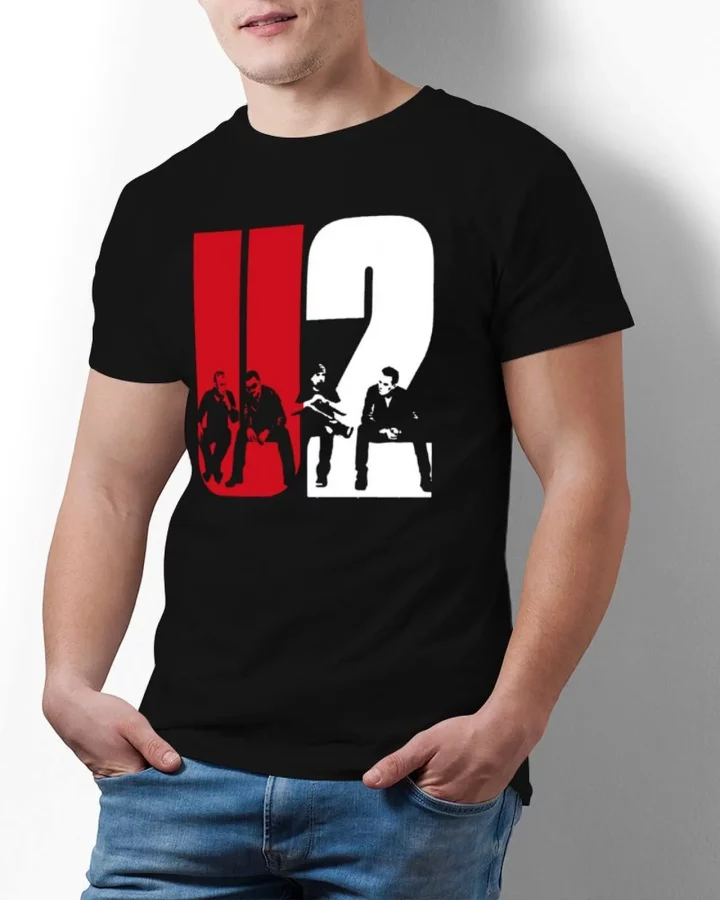 U2 Irish Rock Band T-shirt