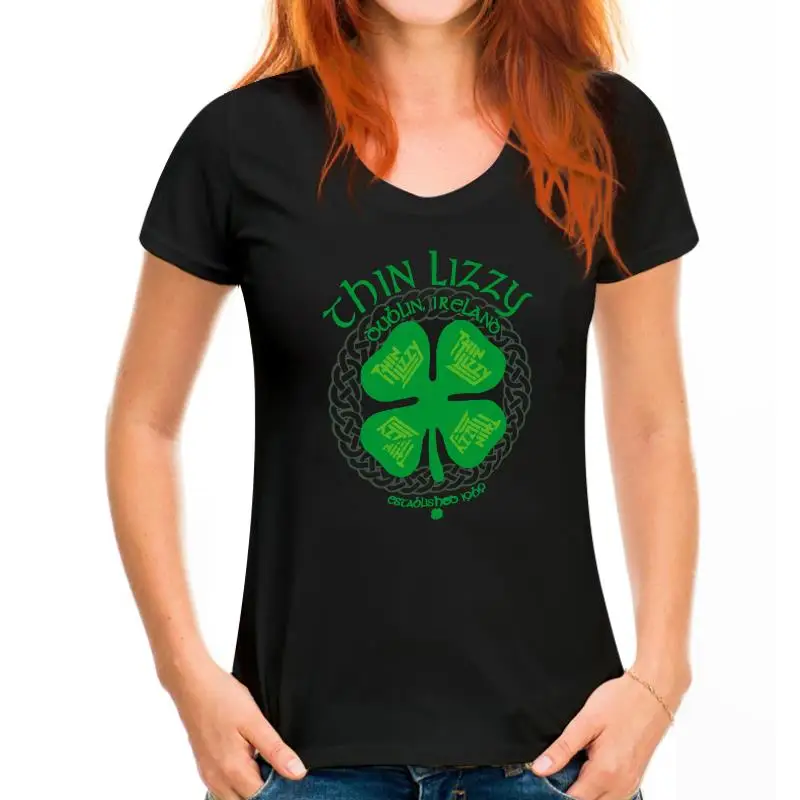 Thin Lizzy Clover T-shirt Thin Lizzy Clover T-shirt - Image 8