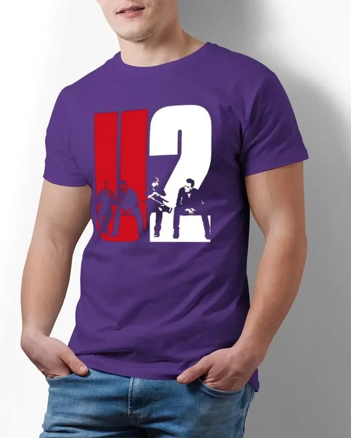 U2 Irish Rock Band T-shirt U2 Irish Rock Band T-shirt