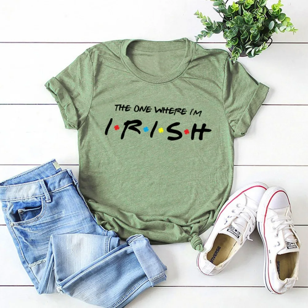 The One Where I'm Irish T-shirt The One Where I'm Irish T-shirt - Image 3