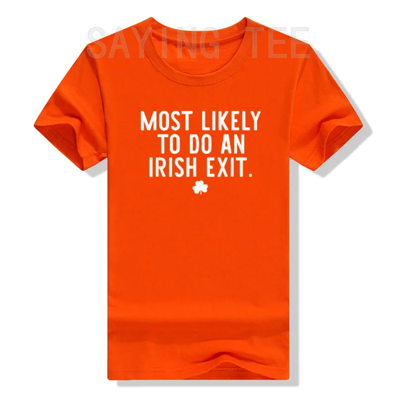Irish Exit Humor T-shirt Irish Exit Humor T-shirt - Image 5