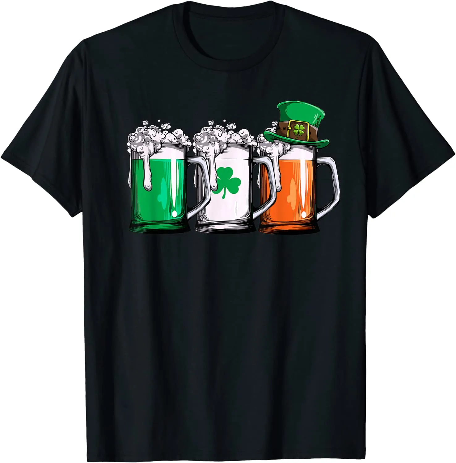 Irish Beer Flag T-shirt Irish Beer Flag T-shirt