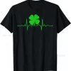 Heartbeat Irish Clover T-shirt
