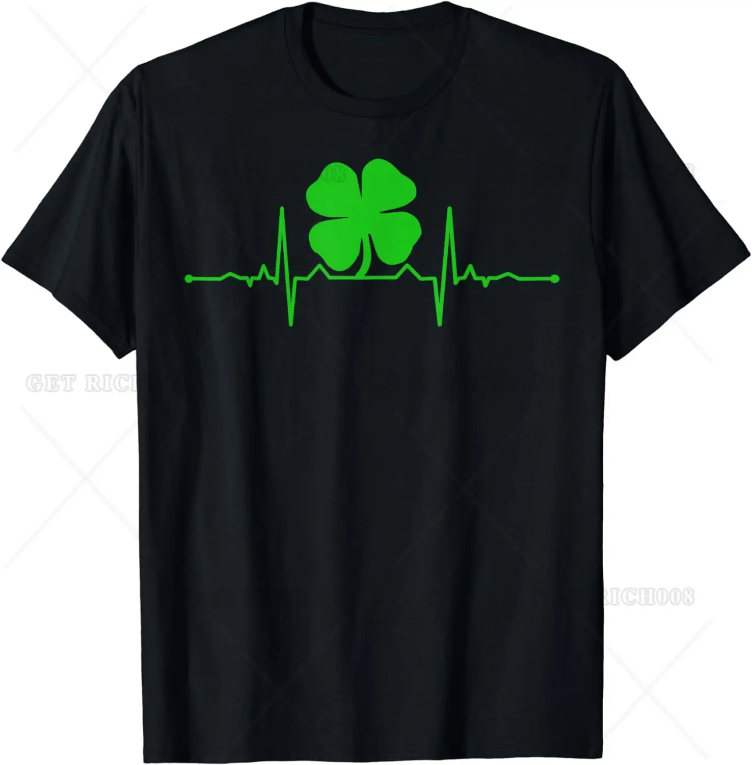 Heartbeat Irish Clover T-shirt Heartbeat Irish Clover T-shirt