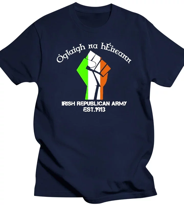 Alternative view of Irish Republican Army T-shirt